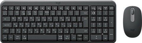 מקלדת ועכבר Logitech Wireless Desktop MK250 לוגיטק