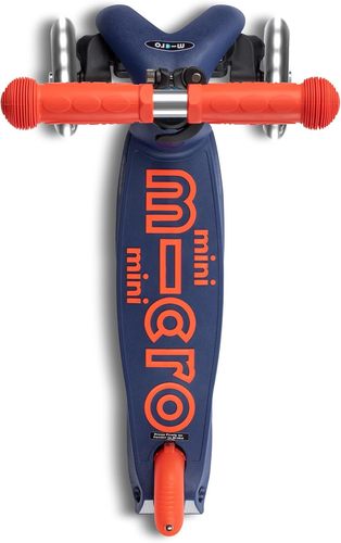 קורקינט מיני מיקרו דלוקס לד מתקפל Mini Deluxe Led Foldable כחול כהה