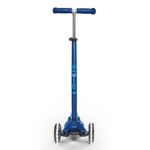 קורקינט מקסי מיקרו דלוקס לד Maxi Deluxe Led כחול נייבי