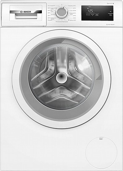 מכונת כביסה בוש Bosch WAN2400MPL פתח חזית 8 ק"ג כתוביות בעברית