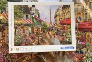 Clementoni – Flowers in Paris Puzzle (1000 חלקים)