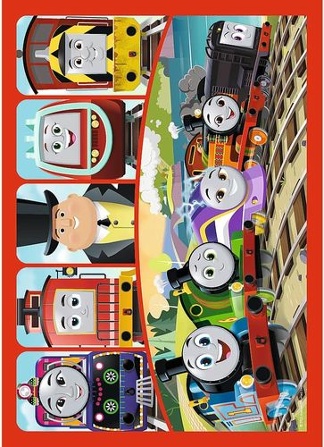 פאזל Trefl Thomas & Friends – תמונה נוספת צבעונית עם תומאס וחבריו