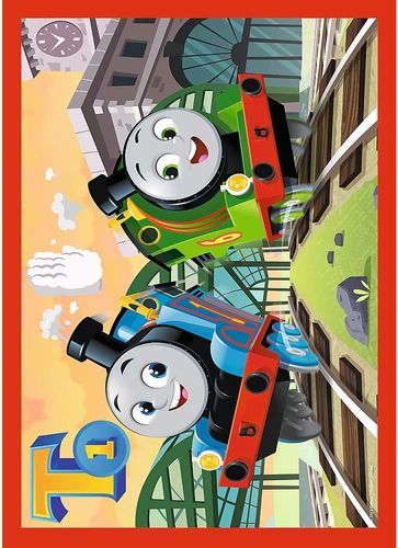 כל הסט – שלושה/ארבעה פאזלים נפרדים של Trefl Thomas & Friends