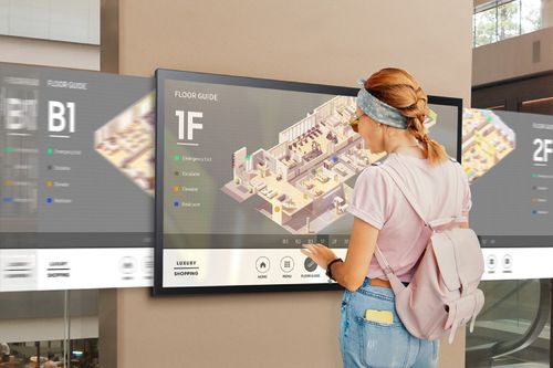 מסך מגע מקצועי Samsung 32 QM32R-T 16/7