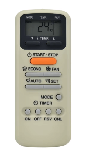 שלט תואם רחוק למזגן טושיבה TOSHIBA