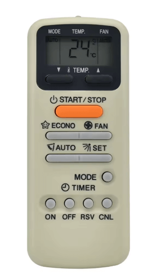 שלט תואם רחוק למזגן טושיבה TOSHIBA