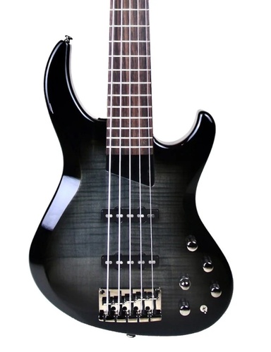 זווית נוספת MTD Kingston Saratoga Deluxe 5 Strings - Trans Black Burst Bass