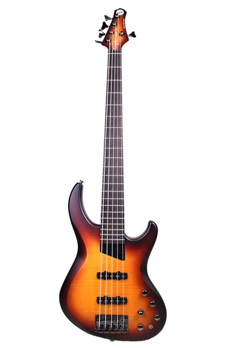 MTD Kingston Saratoga Deluxe 5 Strings - Deep Cherry Burst Bass
