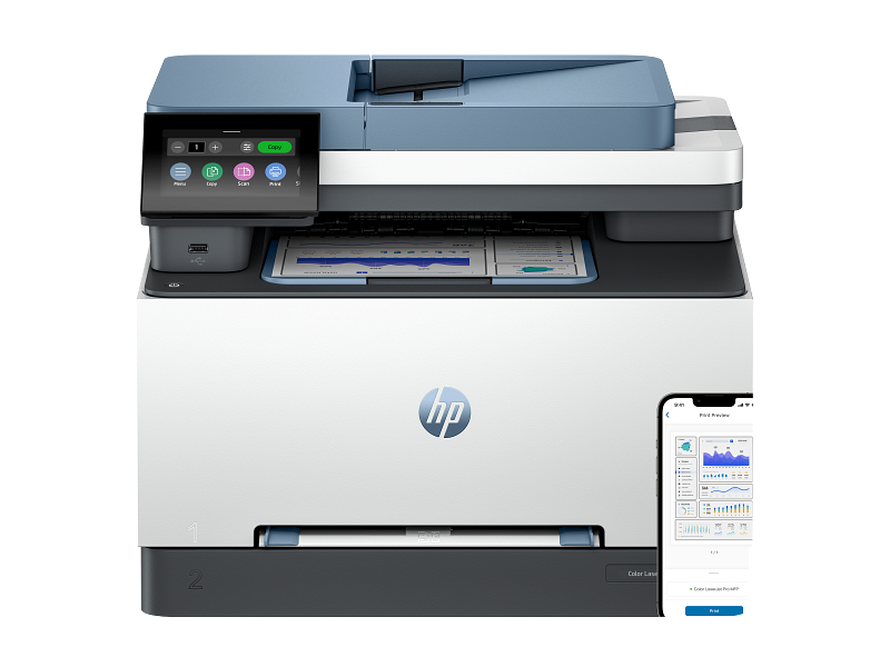 מדפסת משולבת HP Color LaserJet Pro MFP 3302fdw