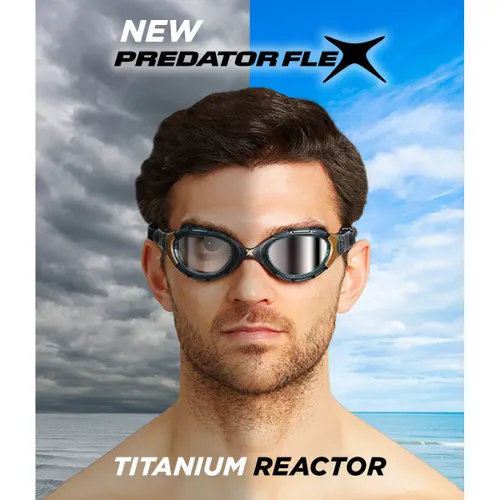 משקפת שחייה Predator Flex Polarized Ultra Reactor
