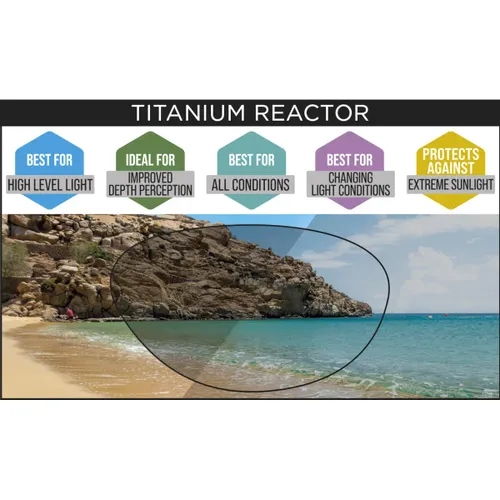 משקפת שחייה Predator Flex Polarized Ultra Reactor
