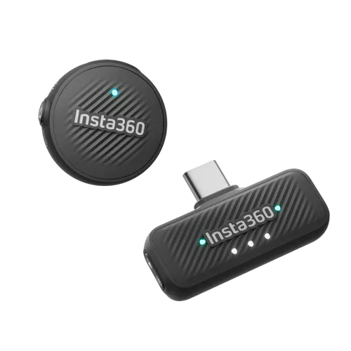קיט משדר ומקלט אלחוטי Insta360 Mic Air