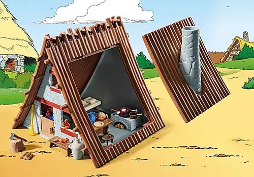 משחק פליימוביל אסטריקס: בקתת אסטריקס, גטאפיקס ואביזרים לגילאי 5+