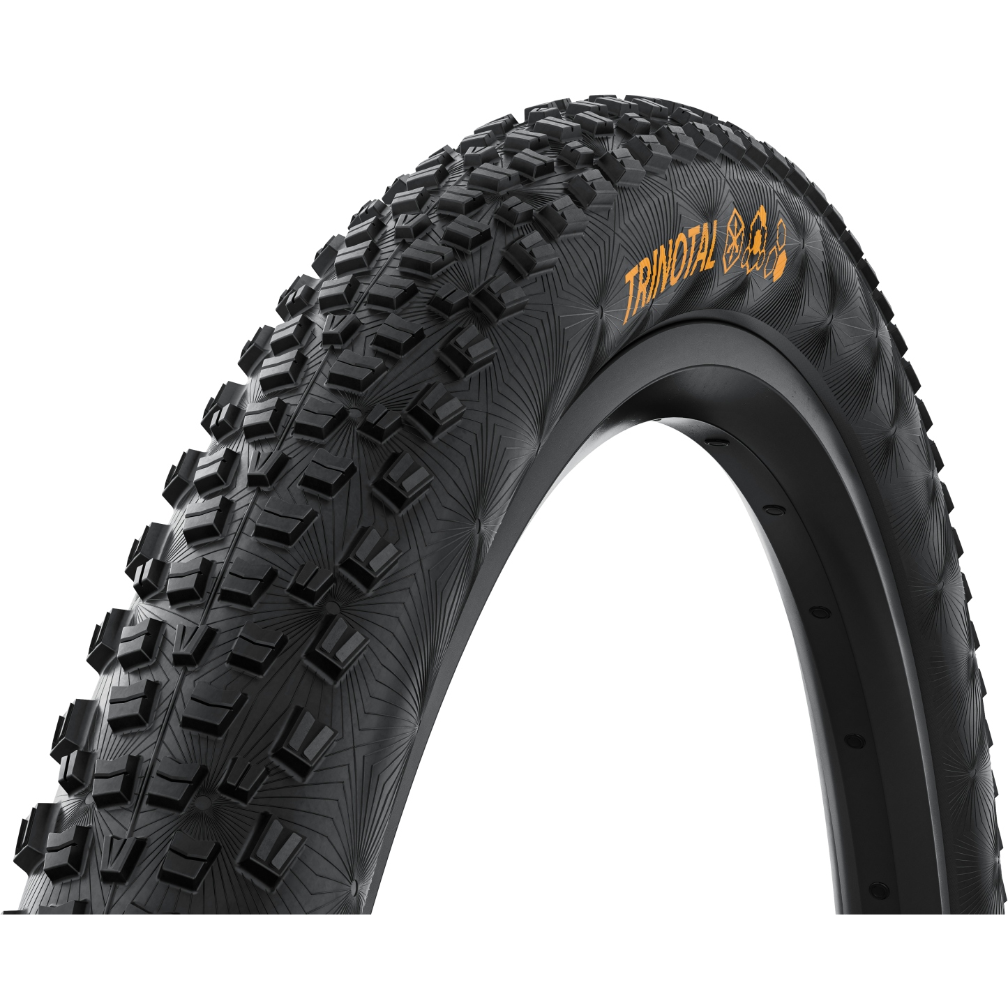 צמיג טיובלס קונטיננטל שחור - CONTINENTAL TRINOTAL TRAIL GRIP 29X2.4