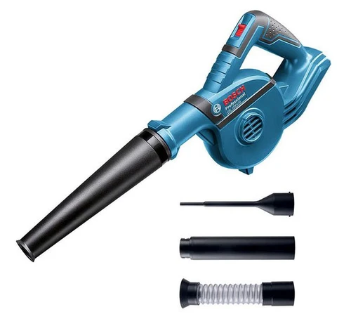 מפוח אוויר נטען BOSCH GBL 120 18V + סוללה 4A + מטען 