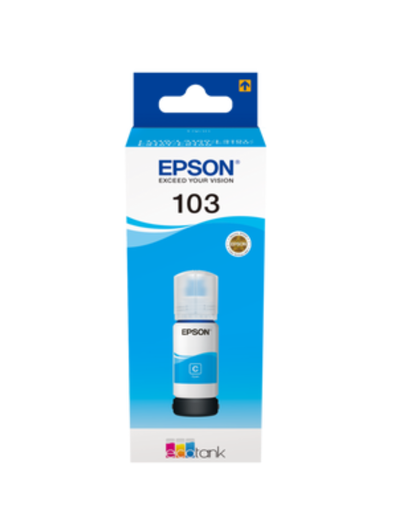 בקבוק דיו כחול 103 ECOTANK CYAN INK BOTTLE