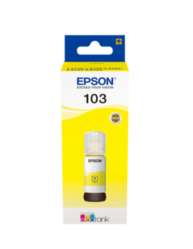 בקבוק דיו צהוב 103 ECOTANK YELLOW INK BOTTLE