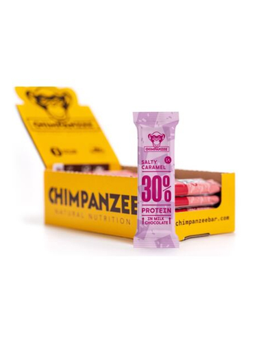 CHIMPANZEE 30% PROTEIN BAR SALTY CARAMEL  
חטיף חלבון