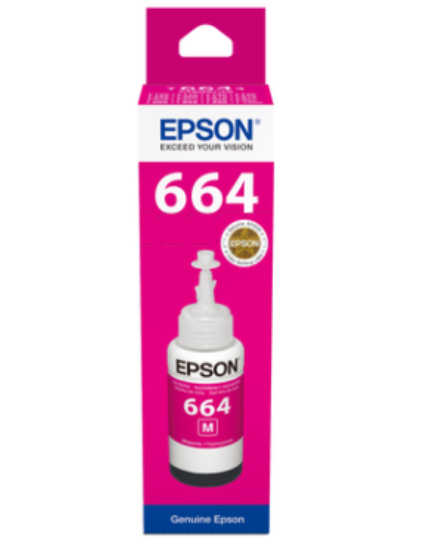 בקבוק דיו אדום EcoTank MAGENTA INK BOTTLE T6643