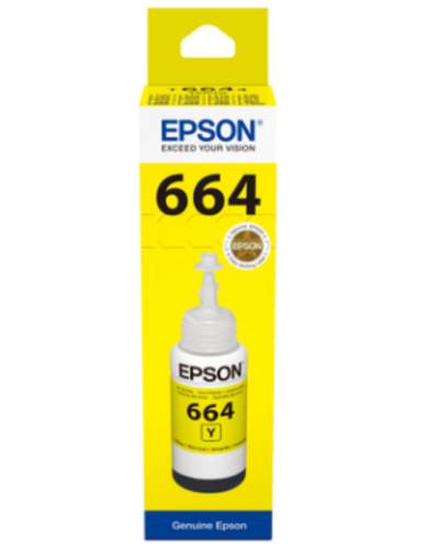 בקבוק דיו צהוב EcoTank YELLOW INK BOTTLE T6644