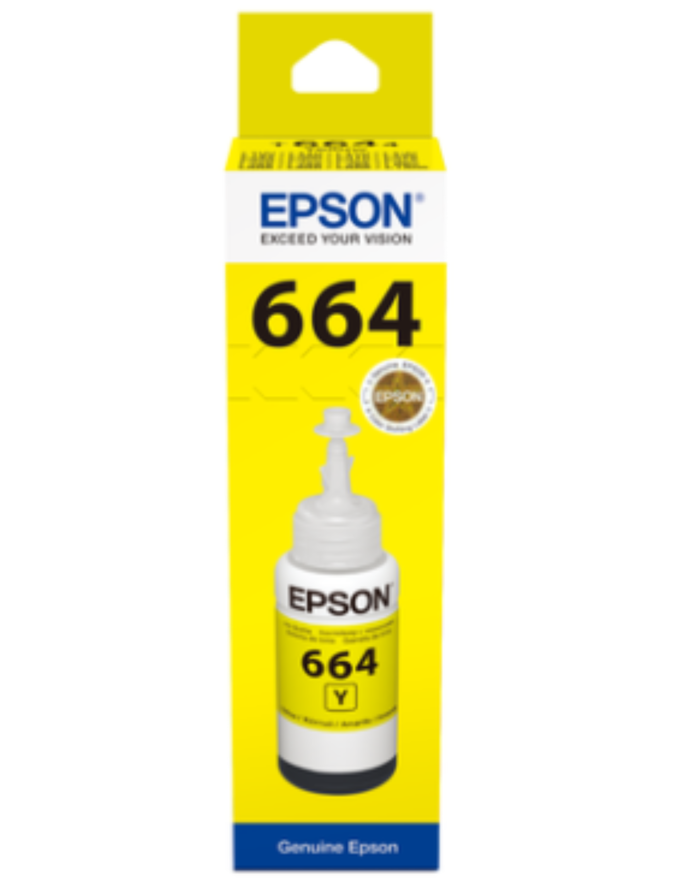 בקבוק דיו צהוב EcoTank YELLOW INK BOTTLE T6644