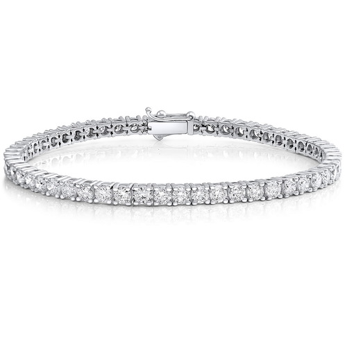 צמיד טניס יהלומים 7.05ct זהב 14K