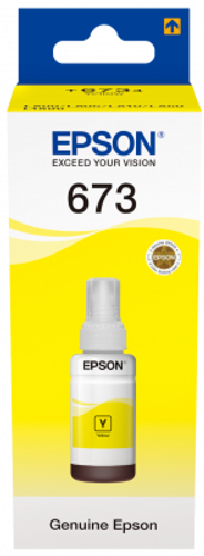 בקבוק דיו צהוב EPSON EcoTank T6734 70ml