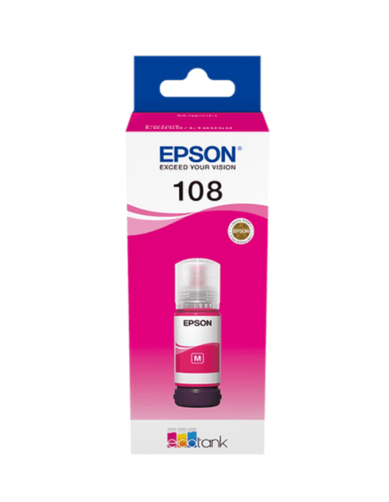בקבוק דיו אדום 108 ECOTANK MAGENTA INK BOTTLE