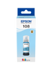 בקבוק דיו כחול 108 ECOTANK LIGHT CYAN INK BOTTLE