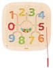 לוח משחק ופעילות מעץ לתלייה - מבוך מספרים