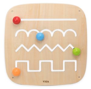 לוח משחק ופעילות מעץ לתלייה - מסלולים