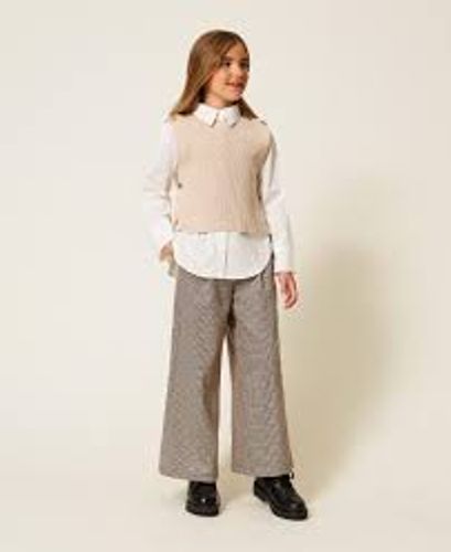 Oversize poplin shirt with rhinestones