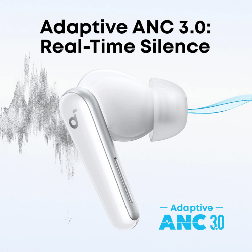 יבואן רשמי | אוזניות אלחוטיות צבע לבן Anker Soundcore Liberty 5