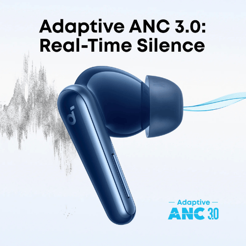 אוזניות אלחוטיות צבע כחול Anker Soundcore Liberty 5ברפאלי - refali.co.il