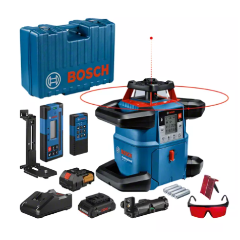 פלס לייזר מסתובב עד 600 מטר BOSCH