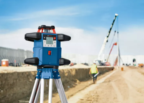 פלס לייזר מסתובב עד 600 מטר BOSCH