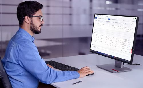 מסך מחשב ThinkVision P27Q-40 QHD