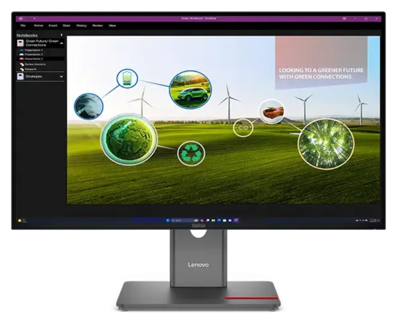מסך מחשב ThinkVision P27Q-40 QHD