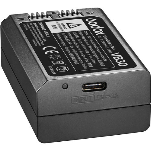 סוללה מקורית Godox VB-30 עבור פלאש V1Pro / V100