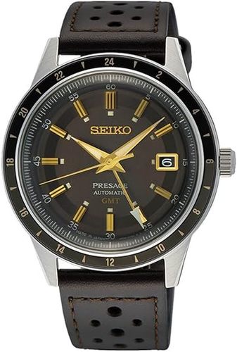 SEIKO SSK013J1 PRESAGE GMT Style 60's הסדרה היוקרתית לגברים