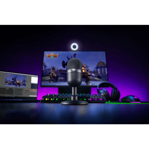 מיקרופון בצבע לבן RAZER SEIREN MINI MERCU