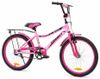 אופניים לילדים קונקט 12 אינץ' עם גלגלי עזר לגילאי 2.5-3 - ורוד