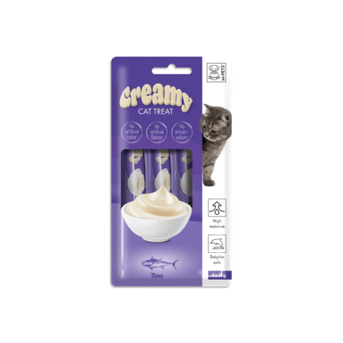 אמ פטס M-Pets חטיף שלוקים לחתול טונה 4 יחידות