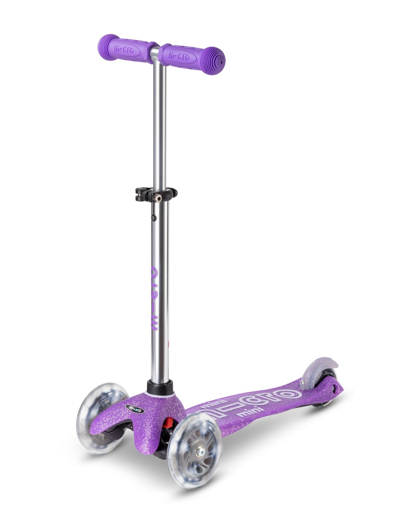 Mini Micro Deluxe Glitter LED 3 Wheel Scooter מיני מיקרו דלוקס לד נצנצים