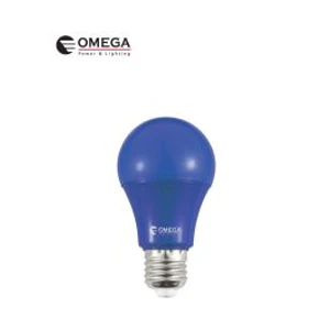נורת לד 9W A60 אור כחול OMEGA E27