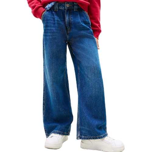 גינס TOMMY HILFIGER מידות 12-18 חודשים עד 16 שנים לילדים בשטיפה בינונית