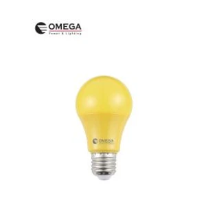נורת לד 9W A60 אור צהוב OMEGA E27