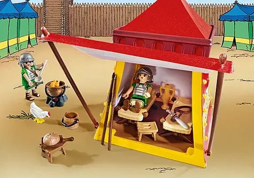 משחק פליימוביל אסטריקס: אוהל הלגיונרים ואביזרים לגילאי 5+