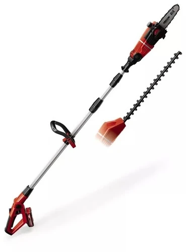 משור שרשרת +גוזם GE-HC 18 LI T + סוללה 4A + מטען