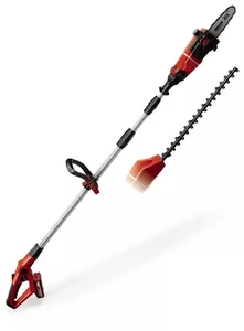 משור שרשרת +גוזם GE-HC 18 LI T + סוללה 4A + מטען